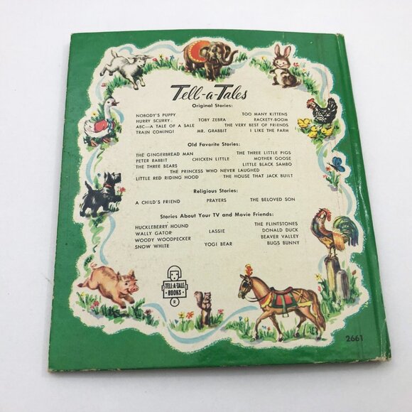 Little Black Sambo Vintage Children's Whitman 1950 Tell-A-Tale Book Hardback - Picture 2 of 6